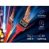 TRACER USB A - Lightning 1m RD kabelis