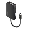 Alogic Adapteris 3in1 USB-C stotis / replikatorius (UCVGDVHD-ADP)
