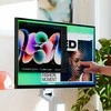 Alogic CLARITY Touch 32 UHD 6K monitorius 95 W PD su stovu