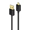 ALOGIC EasyPlug dvipusis USB 2.0 A į Micro-USB dvipusis kabelis - 5 m - juodas
