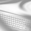 ALOGIC Echelon USB-C Rechargeable Bluetooth Full Size Klaviatūra Nordic išdėstymas - Baltas