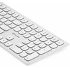 ALOGIC Echelon USB-C Rechargeable Bluetooth Full Size Klaviatūra Nordic išdėstymas - Baltas