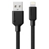 USB kabelis Alogic Alogic USB 2.0 jungiamasis kabelis A tipo - Lightning M/M 1 m, juodas