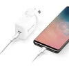 Kabelis USB Alogic USB-A - USB-C 1 m Baltas (ELPCC201-WH)