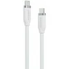 USB kabelis Alogic USB-C - USB-C 1m Baltas (ELSI5U2CCWH1)