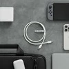 USB kabelis Alogic USB-C - USB-C 1m Baltas (ELSI5U2CCWH1)
