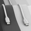 USB kabelis Alogic USB-C - USB-C 1m Baltas (ELSI5U2CCWH1)