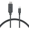 Kabelis USB Alogic ALOGIC EL2UCHD-01 adapter kablowy 1 m USB Type-C HDMI Juodas