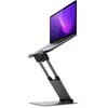 ALOGIC Elite Plus Adjustable Nešiojamas kompiuteris Riser - Space pilka