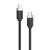 Kabelis USB Alogic USB-C - USB-C 1 m Juodas (FUSCC1-SGR)