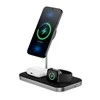 Alogic MagSpeed 3-in-1 Wireless Charging Station - Space pilka