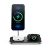 Alogic MagSpeed 3-in-1 Wireless Charging Station - Space pilka