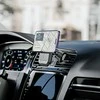 ALOGIC Matrix universalus magnetinis automobilinis įkroviklis su laikikliu ventiliacijos angoje ir prietaisų skydelyje - juodas