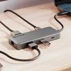 „Alogic“ USB šakotuvas, 4 kanalai, 6 viename, su 8K HDMI raiška