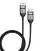 Kabelis Alogic DisplayPort – DisplayPort 2m sidabro (ULDP02- SGR)