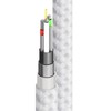 ALOGIC Super Ultra USB-A to USB-C Cable 3 m with 3A fast charging and 480 Mbps transfer - Sidabrinis