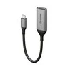 Alogic 15cm Ultra USB-C (Male) to DP (Female) Adapteris - 4K @60Hz - 3840 x 2160 pikselių