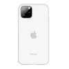Baseus silikoninis dėklas Baseus Jelly Liquid Silica Gel Case do iPhone 11 Pro 6,5'' (balta)