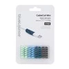 Bluelounge CableCoil Mini - 9 pakuotė - Ombre skaistalai