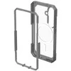 Dėklas „Urban Armor Gear“ UAG Trooper, skaidrus/peleninis – „Samsung Galaxy S26“