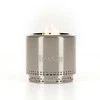 herQs Smokeless FirePit - Blaze - Sidabrinis