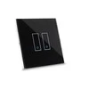 Iotty Smart Switch Faceplate 2-gang - rusvai gelsvas