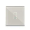 Iotty Smart Switch Faceplate 1-gang - rusvai gelsvas