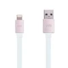 Just Mobile AluCable Flat - Rose auksinis