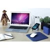 Just Mobile AluCable Flat - Rose auksinis