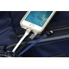 Just Mobile AluCable Flat - Rose auksinis