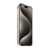 Dėklas Just Mobile Tik mobilusis TENC? [Slim Fit], skirtas iPhone 15 Pro Max – Crystal
