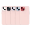 Just Mobile TENC silikoninis dėklas, skirtas „iPhone 14“ (taip pat tinka „iPhone 13“ baziniam modeliui) – rožinis