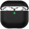 „KeyBudz Artisan“ serijos odinis dėklas, skirtas „AirPods“ (4-osios kartos), juodas