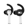 Class and Culture LLC KeyBudz EarBuddyz Ultra – silikoninės ausinės, skirtos AirPods 1/2 (juodas)