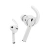 Class and Culture LLC KeyBudz EarBuddyz Ultra – silikoninės ausinės, skirtos AirPods 1/2 (juodas)