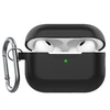 „Class and Culture LLC KeyBudz Elevate Keychain“ – silikoninis apsauginis dėklas, skirtas „AirPods Pro 2“ (juodas)