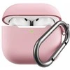 Class and Culture LLC KeyBudz Elevate Keychain - silikonowe etui ochronne do AirPods 4 gen. (blush pink)