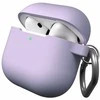 Class and Culture LLC KeyBudz Elevate Keychain - silikonowe etui ochronne do AirPods 4 gen. (lavender)