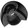 „KeyBudz Hyperfoam Comfort Series“ ausinės, skirtos „Airpods Pro“ (3 kartos) – visų dydžių – juodos