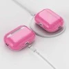 KeyBudz Jelly Series permatomas dėklas skirtas AirPods Pro 3rd Gen - Neon pink