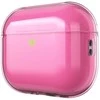 KeyBudz Jelly Series permatomas dėklas skirtas AirPods Pro 3rd Gen - Neon pink