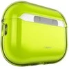 KeyBudz Jelly Series permatomas Shell skirta AirPods Pro 3rd Gen - Neon yellow