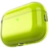 KeyBudz Jelly Series permatomas Shell skirta AirPods Pro 3rd Gen - Neon yellow
