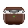 KeyBudz Artisan Series Leather dėklas skirtas AirPods Pro - Natural ruda