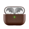 KeyBudz Artisan Series Leather dėklas skirtas AirPods Pro - Natural ruda