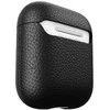 KeyBudz PodSkinz Artisan Series Leather dėklas skirtas AirPods 3 - Juodas