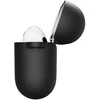 KeyBudz - PodSkinz HyBridShell Series Keychain dėklas - Premium hard shell triple layer dėklas skirtas your Airpods 3 (Color: Juodas)