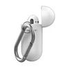 Class and Culture LLC KeyBudz Elevate Keychain - silikoninis apsauginis dėklas, skirtas AirPods 1/2 (pastelinė geltona)