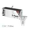 Lite Bulb Moments Lite Bulb Moments Smart Bulb, GU10, 4,5W taškinė lemputė, RGB + W2700K, 3 pakuotės