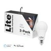 „Lite Bulb Moments“ „Lite Bulb Moments“ Išmanioji lemputė, E27, 8,5 W, RGB 2700-6500K, E2, 3 pak.